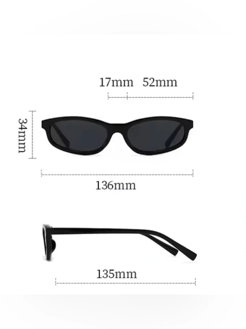 Small Oval Sunglasses Women Classic Shades Daily Leisure Travel Shades Eyewear